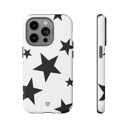 ALL WHITE BOLD STARS | Tough Phone Case