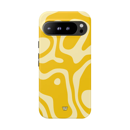 YELLOW SWIRL | Tough Phone Case