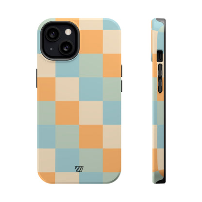 DAISY CHECKERBOARD | MagSafe Tough iPhone Case - Trovvve