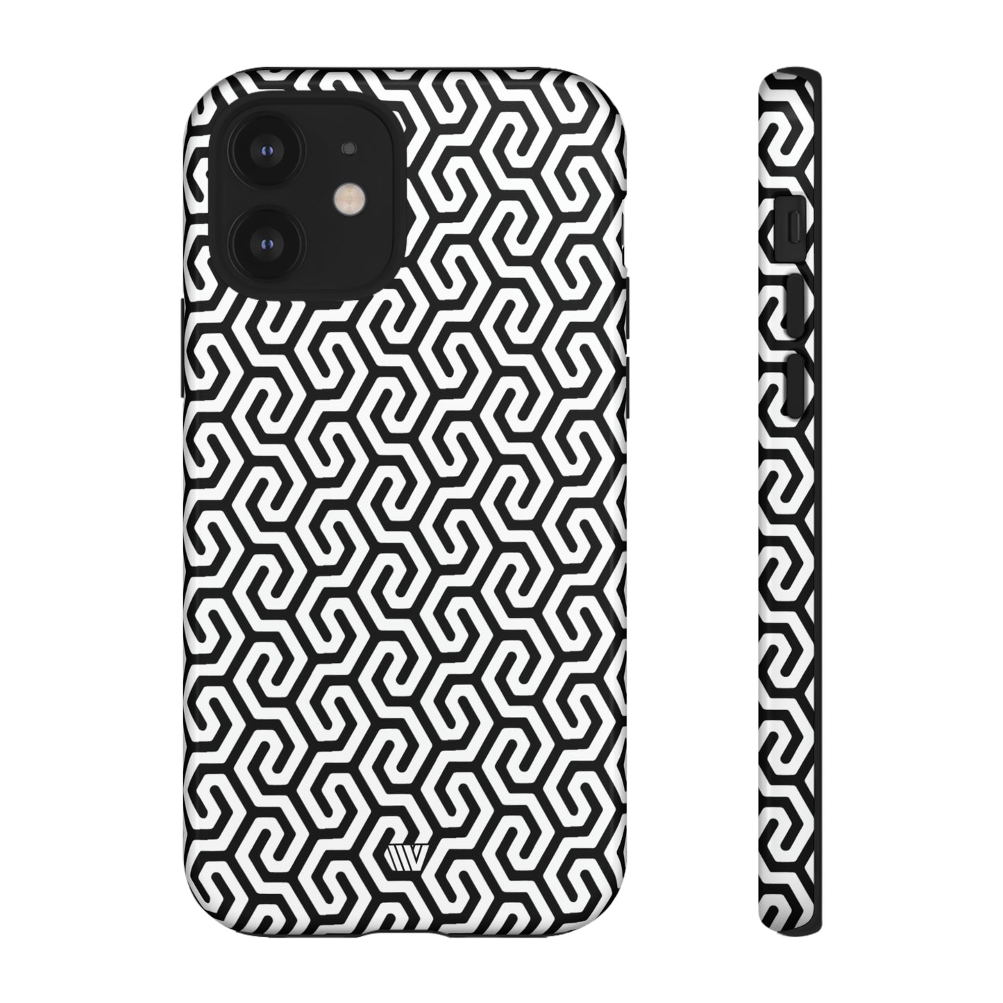 ABSTRACT INTERLOCKING PATTERN | Tough Phone Case