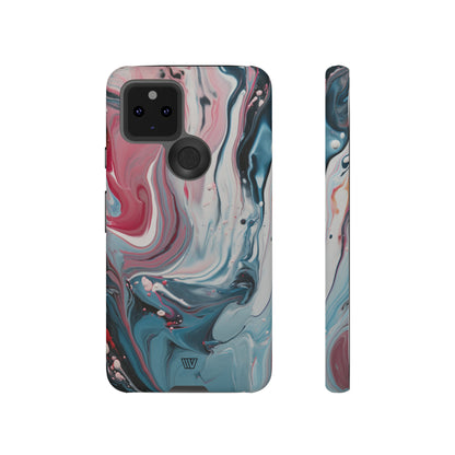 BLUE PASTEL SWIRL | Tough Phone Case - Trovvve