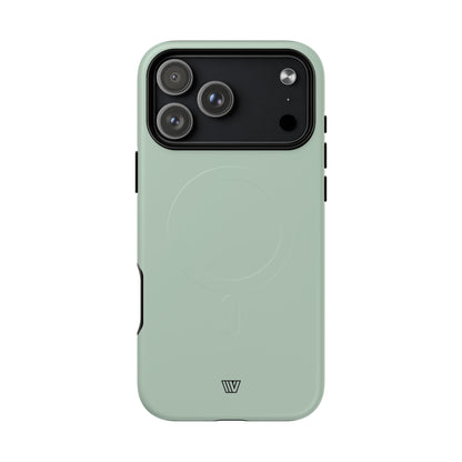 PASTEL GREEN SOLID | MagSafe Tough iPhone Case