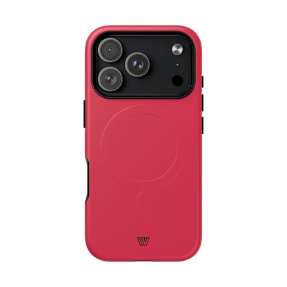 RED AMARANTH | MagSafe Tough iPhone Case