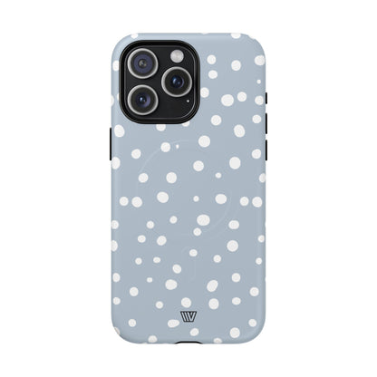 BLUE HAZE DOTS | MagSafe Tough iPhone Case