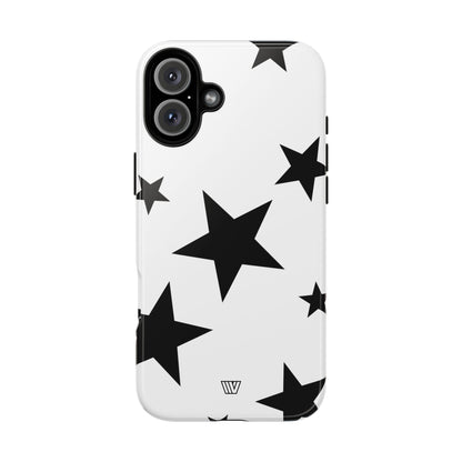 ALL WHITE BOLD STARS | Tough Phone Case