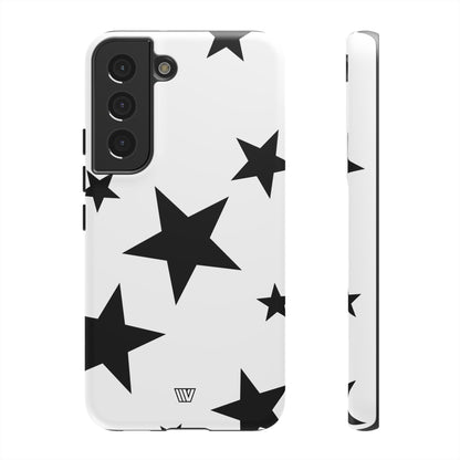 ALL WHITE BOLD STARS | Tough Phone Case