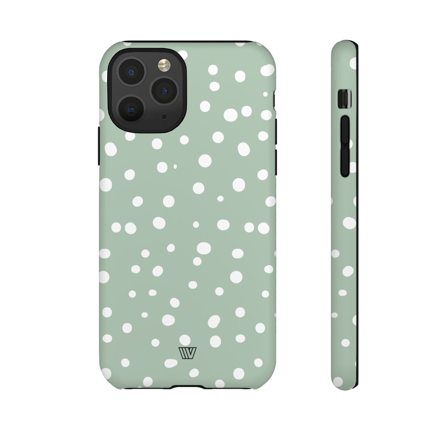 PASTEL GREEN DOTS | Tough Phone Case - Trovvve