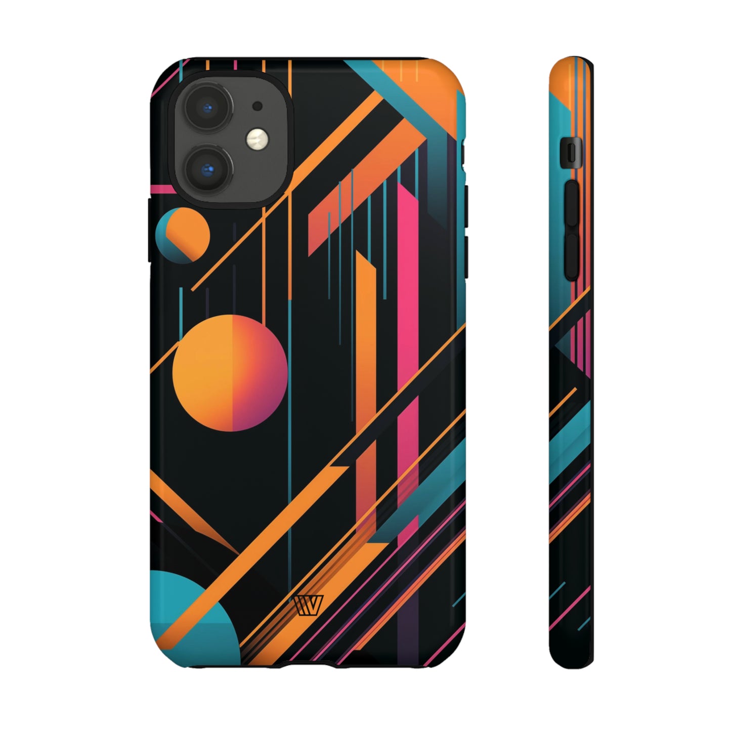 BOLD RETRO LINES | Tough Phone Case - Trovvve