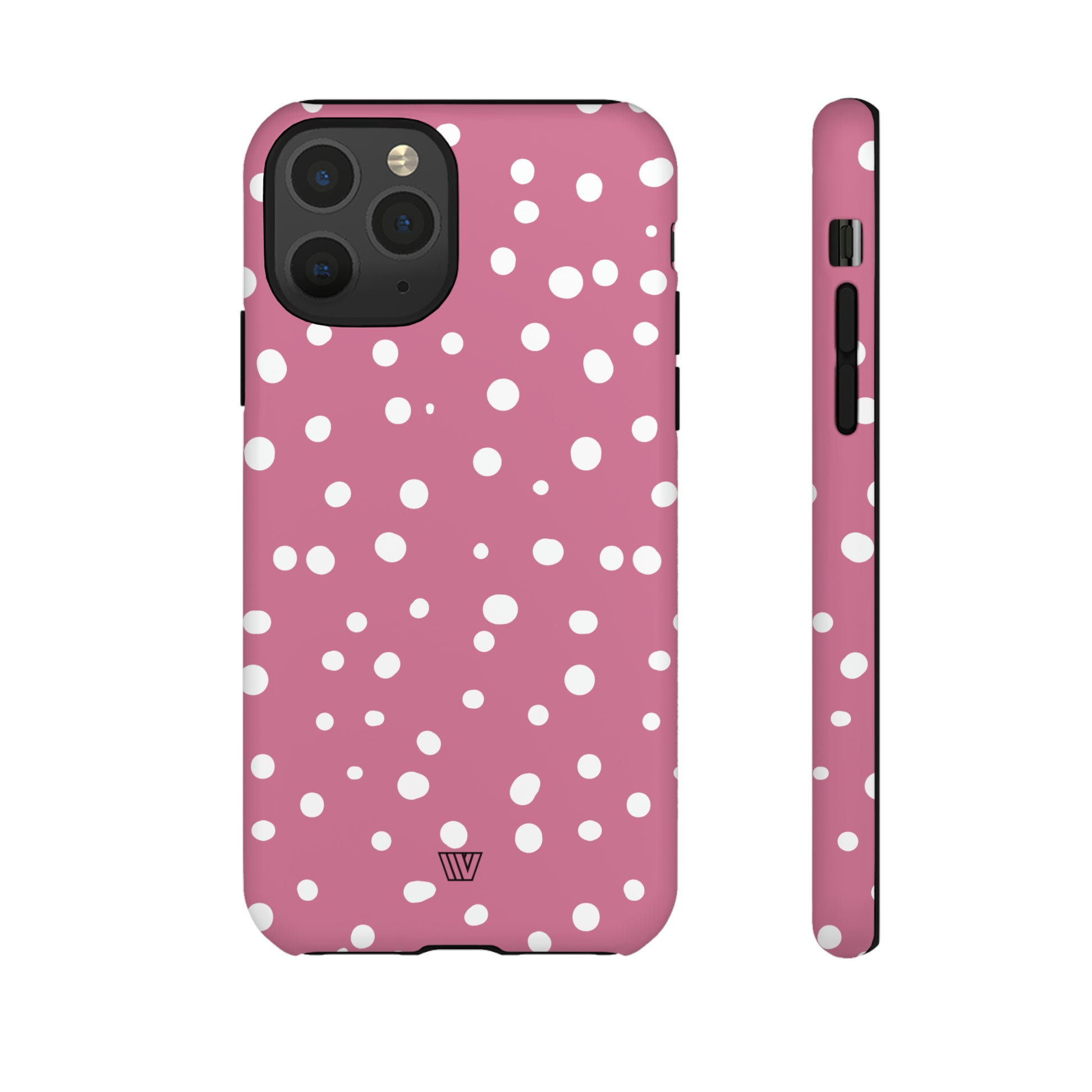 BLUSH RED DOTS | Tough Phone Case - Trovvve