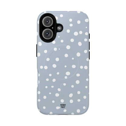 BLUE HAZE DOTS | MagSafe Tough iPhone Case