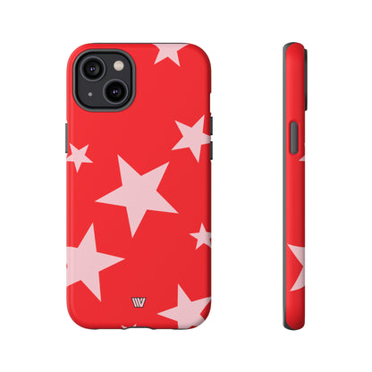 RED BOLD STARS | Tough Phone Case