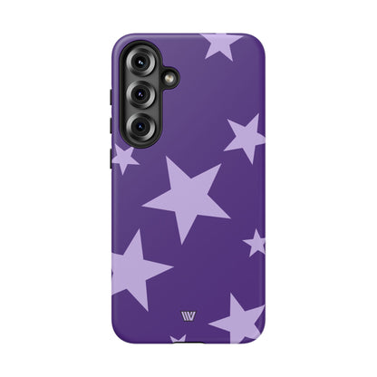PURPLE BOLD STARS | Tough Phone Case