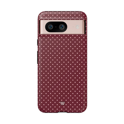 CLARET DOT | Tough Phone Case