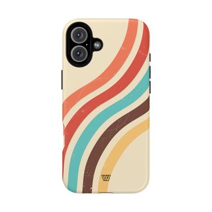 Vintage Stripe MagSafe Tough iPhone Case – iPhone 16 Plus, Matte