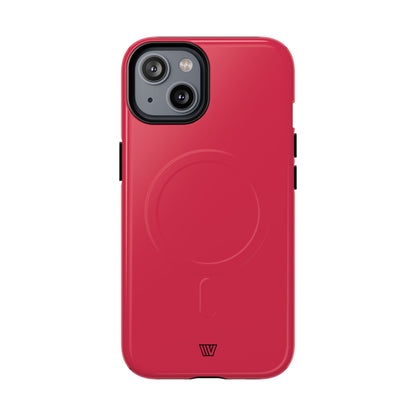 RED AMARANTH | MagSafe Tough iPhone Case