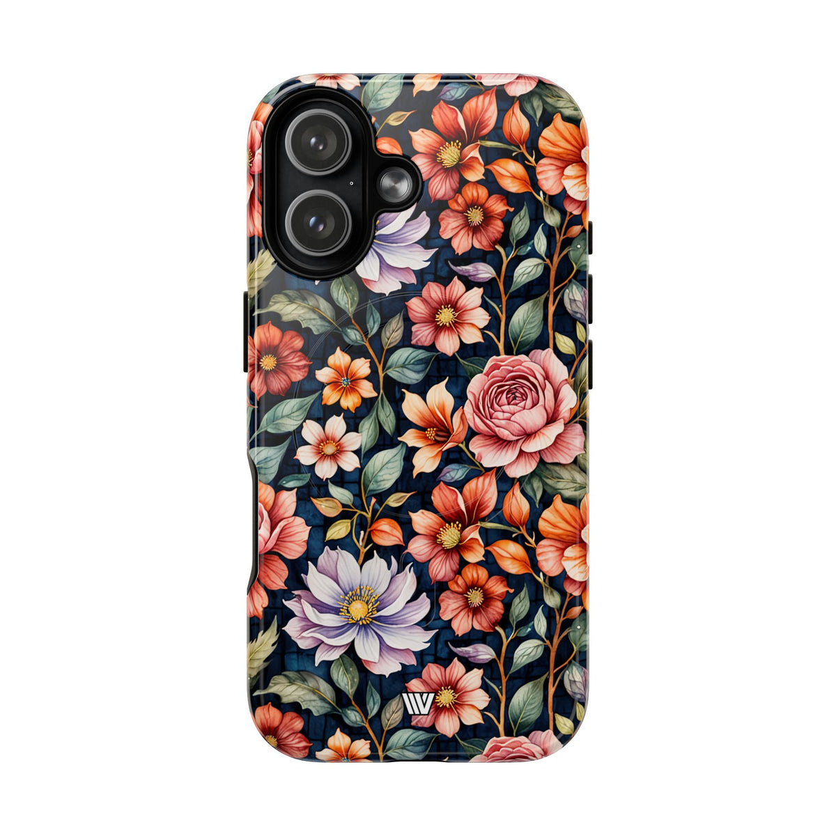 Night Bloom Bouquet MagSafe Tough iPhone Case – iPhone 17, Glossy