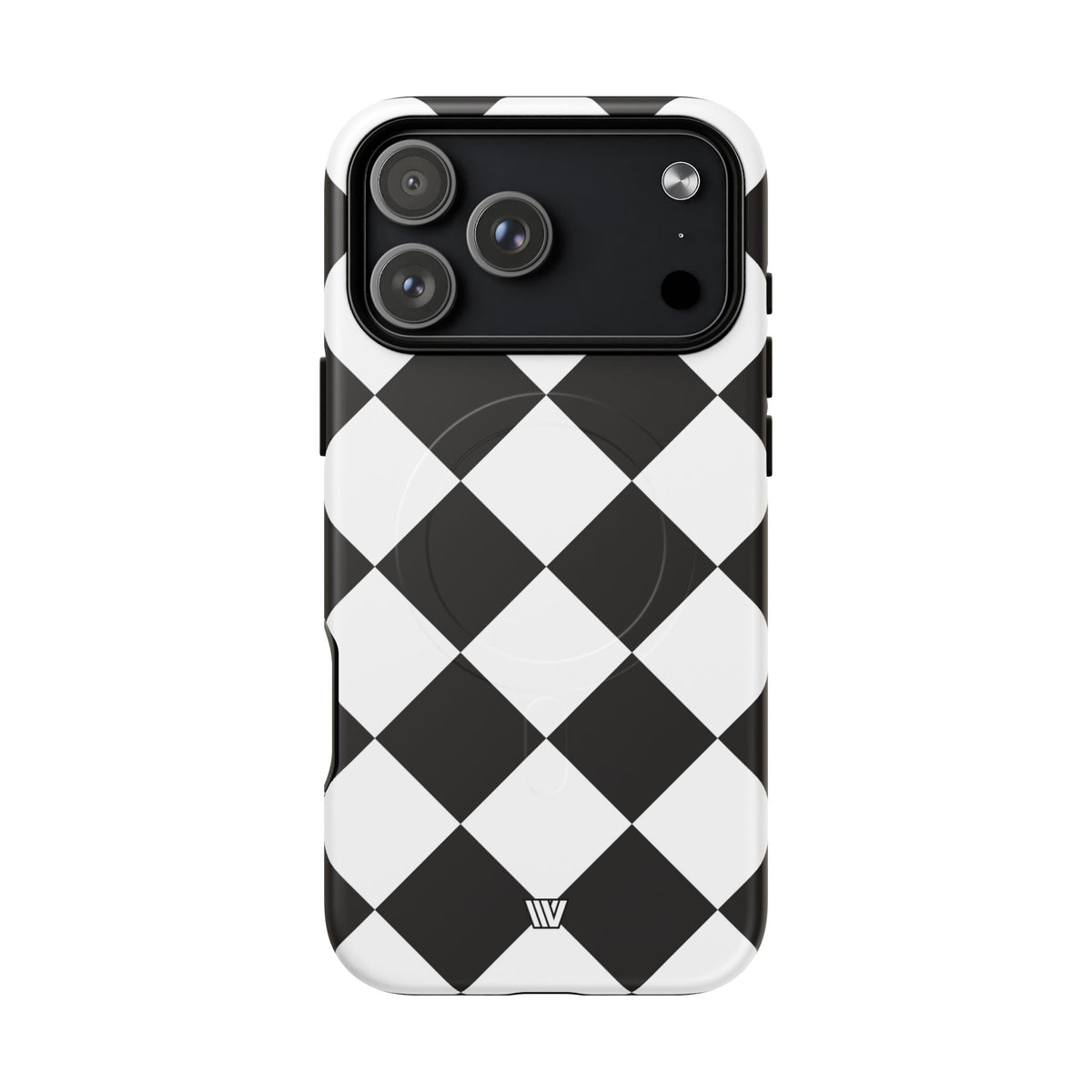 BLACK & WHITE DIAMOND | MagSafe Tough iPhone Case