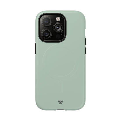 PASTEL GREEN SOLID | MagSafe Tough iPhone Case
