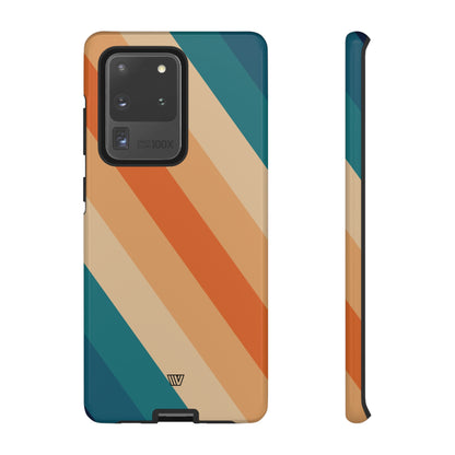 70s RETRO STRIPE | Tough Phone Case - Trovvve