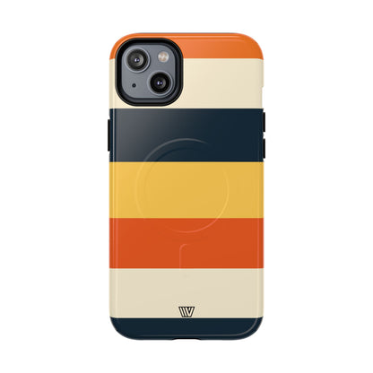 BEACH SUNSET STRIPES | MagSafe Tough iPhone Case