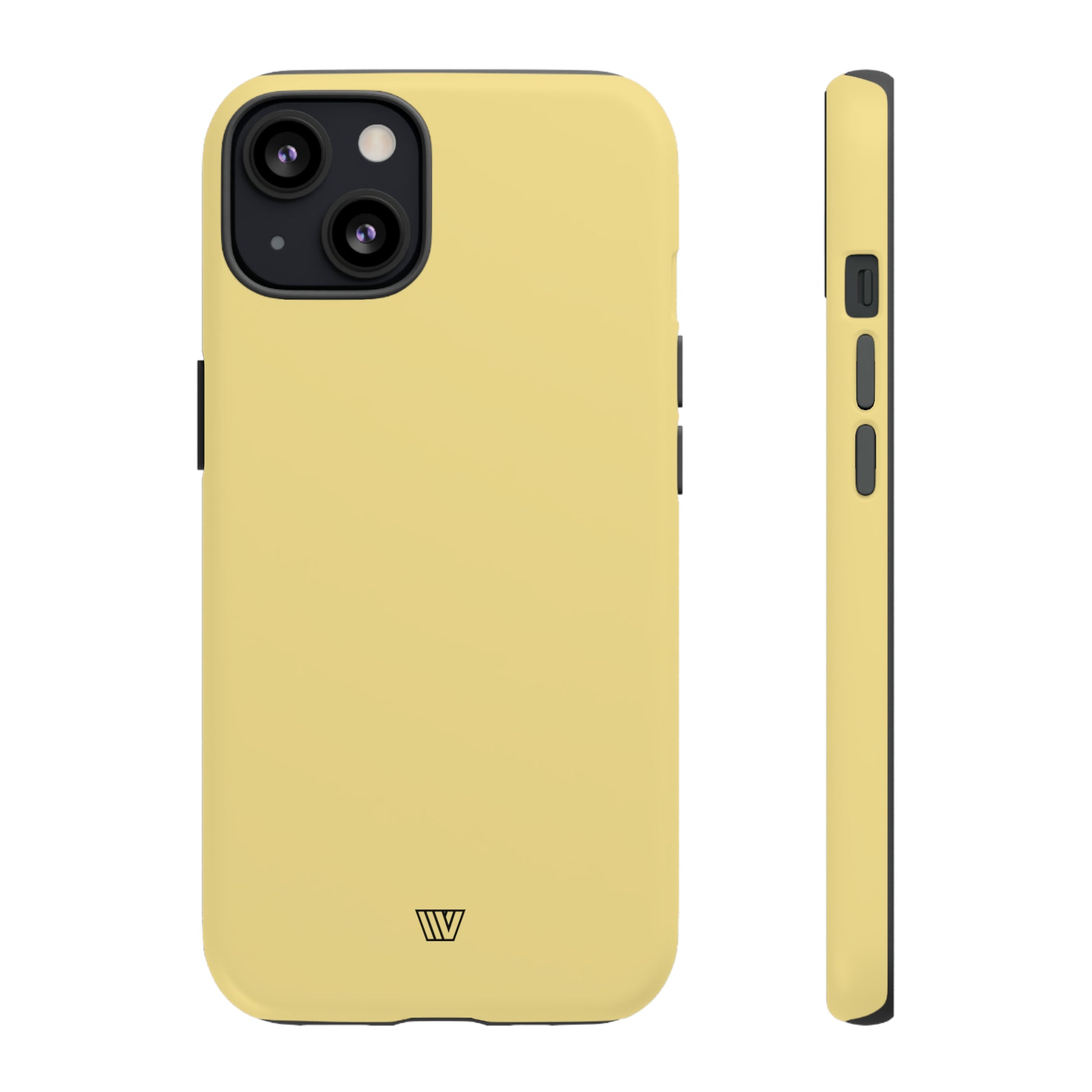 MUTED YELLOW SOLID | Tough Phone Case - Trovvve