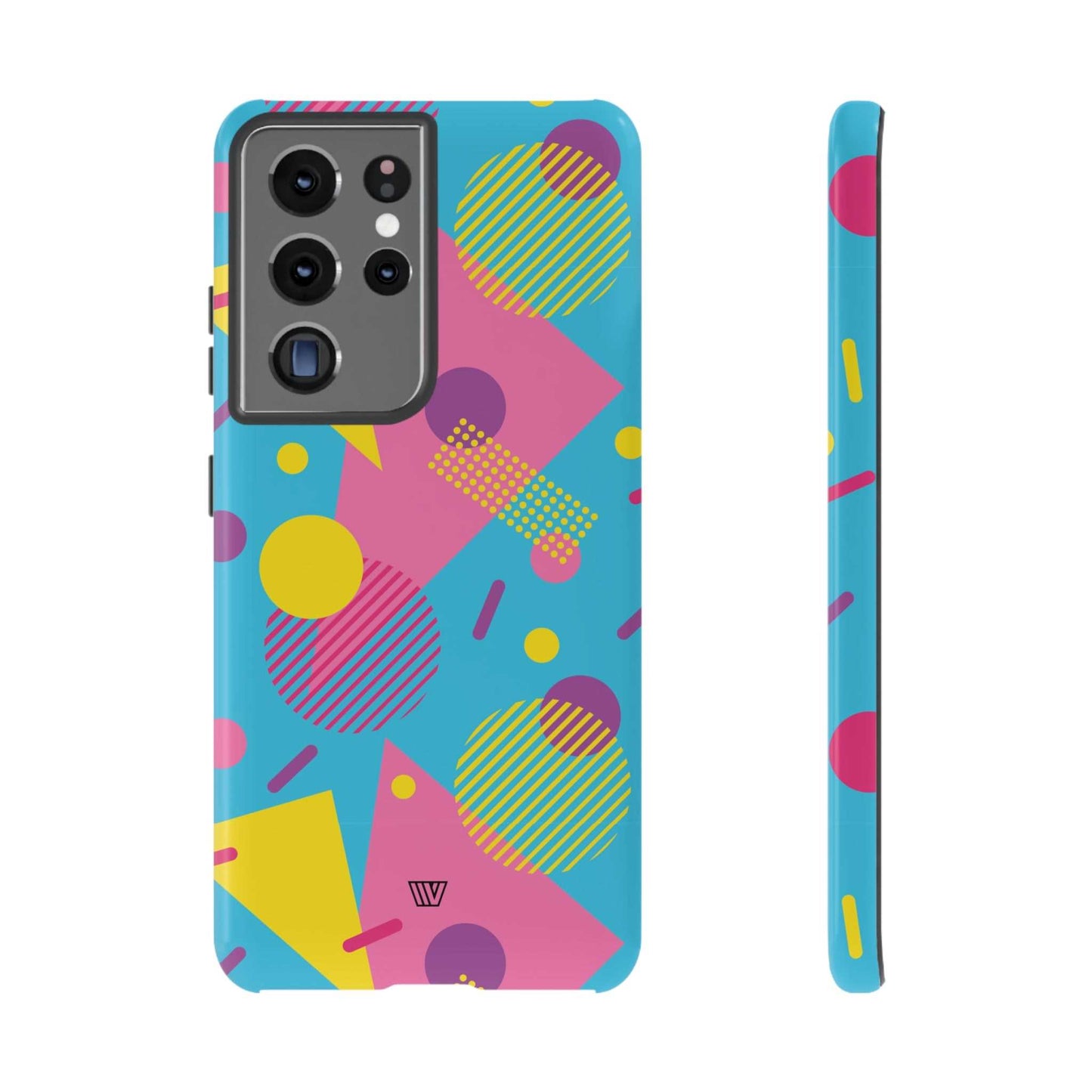 80s / 90s RETO PATTERN LIGHT BLUE | Tough Phone Case