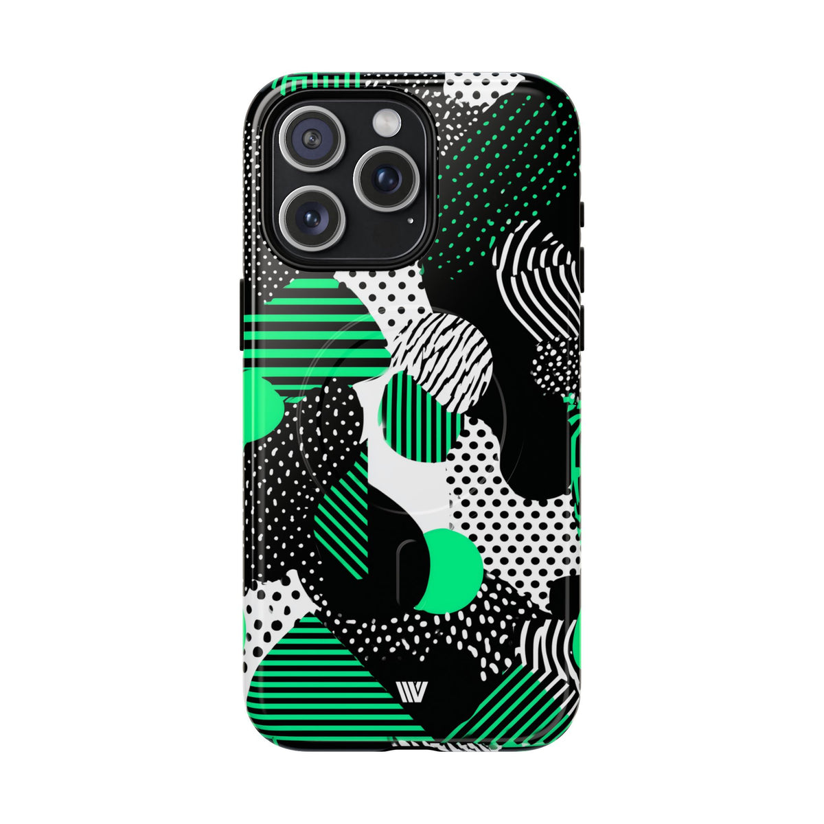 Pattern Clash MagSafe Tough iPhone Case – iPhone 15 Pro Max, Glossy