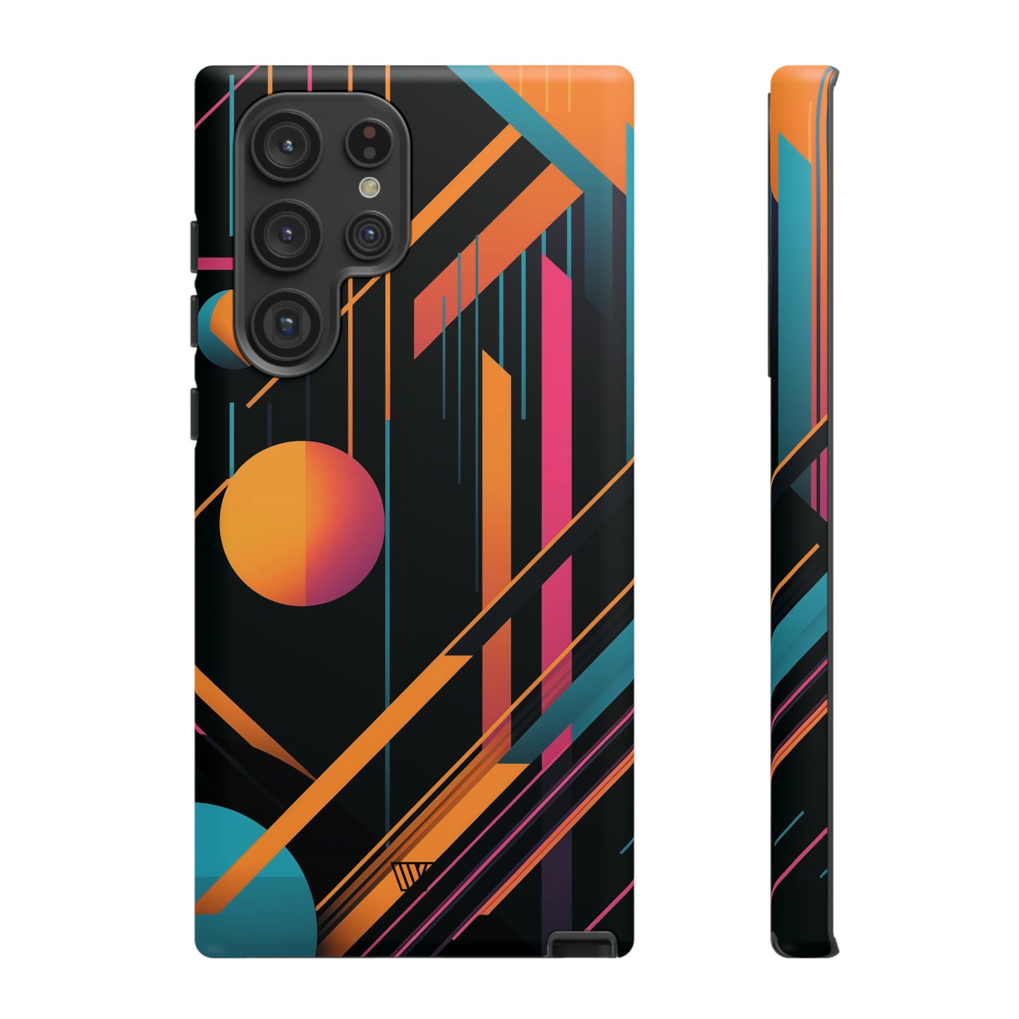 BOLD RETRO LINES | Tough Phone Case - Trovvve