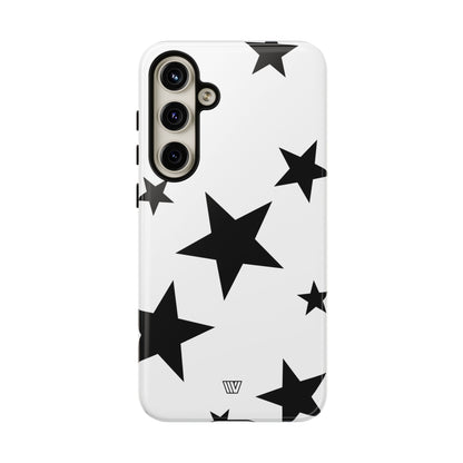 ALL WHITE BOLD STARS | Tough Phone Case