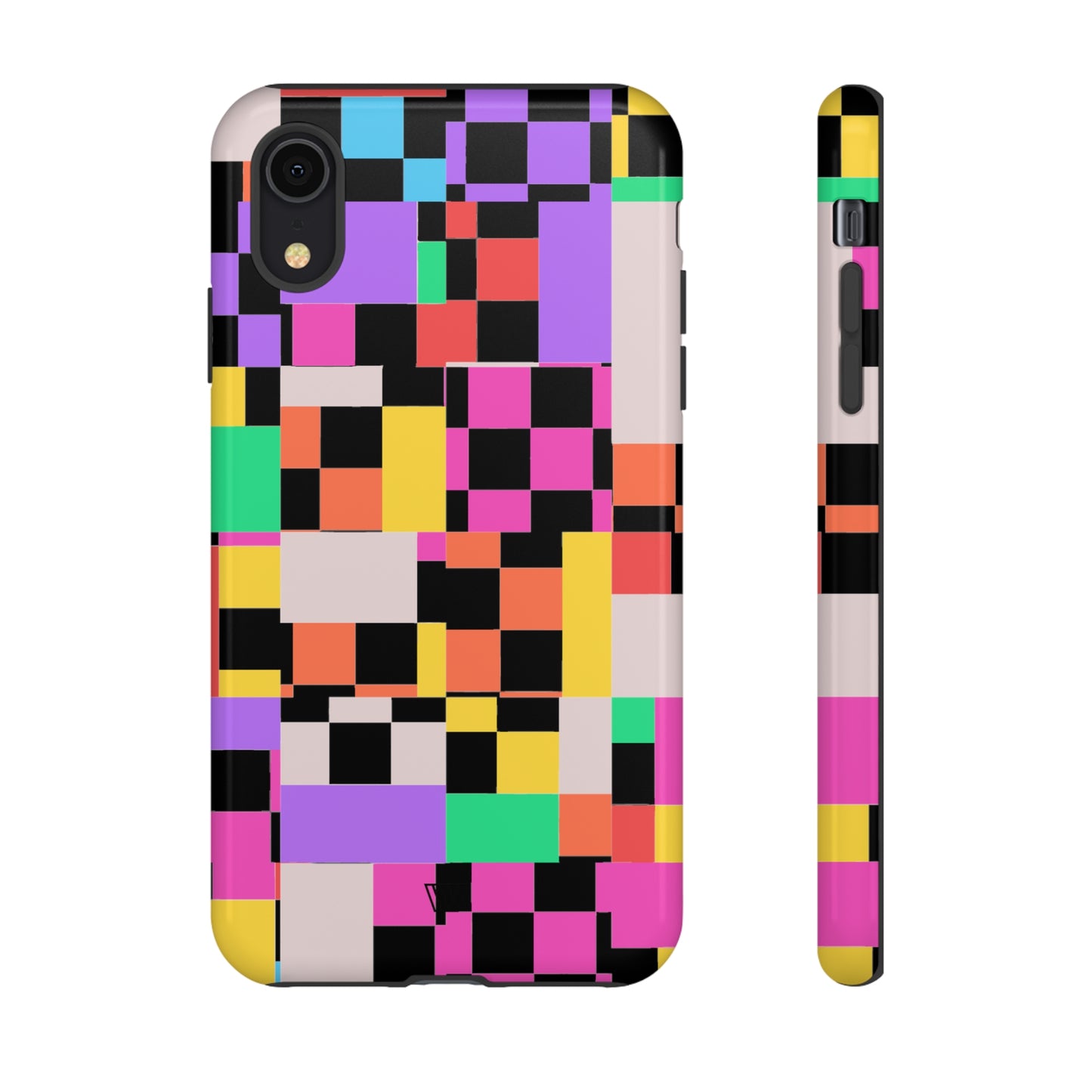 MASHED UP CHECKERBOARD | Tough Phone Case - Trovvve