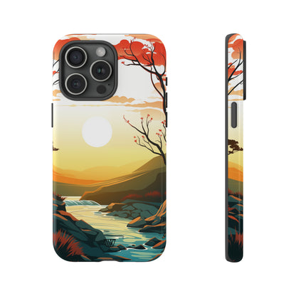 RIVER SUNSET | Tough Phone Case - Trovvve