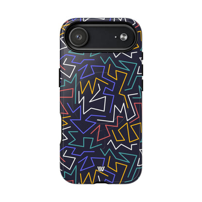 Zigzag Night MagSafe Tough iPhone Case – iPhone 17 Air, Glossy