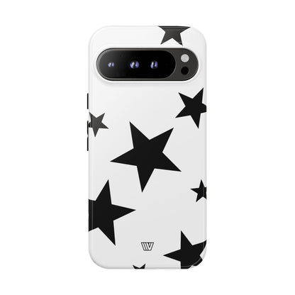 ALL WHITE BOLD STARS | Tough Phone Case