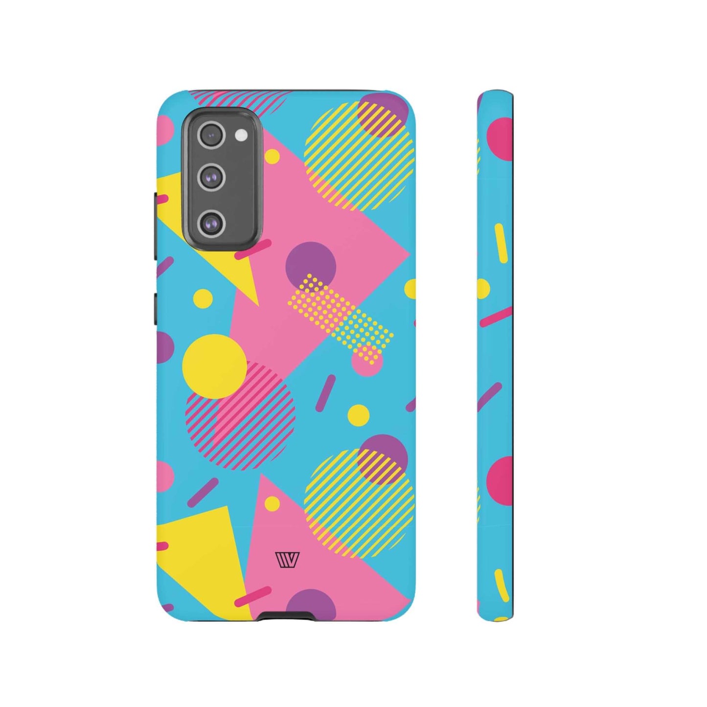 80s / 90s RETO PATTERN LIGHT BLUE | Tough Phone Case