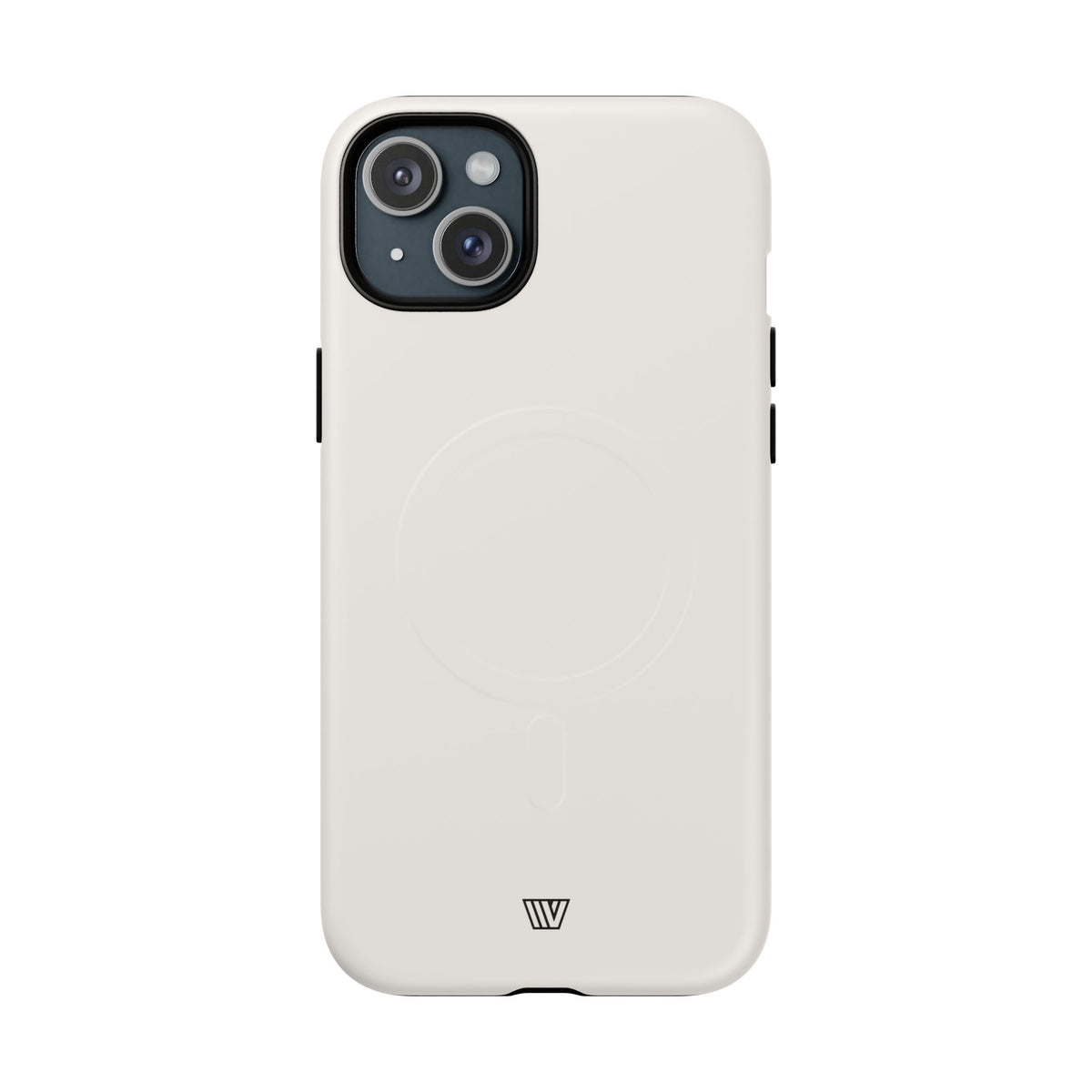 Trovvve Beige MagSafe Tough iPhone Case – iPhone 15 Plus, Matte