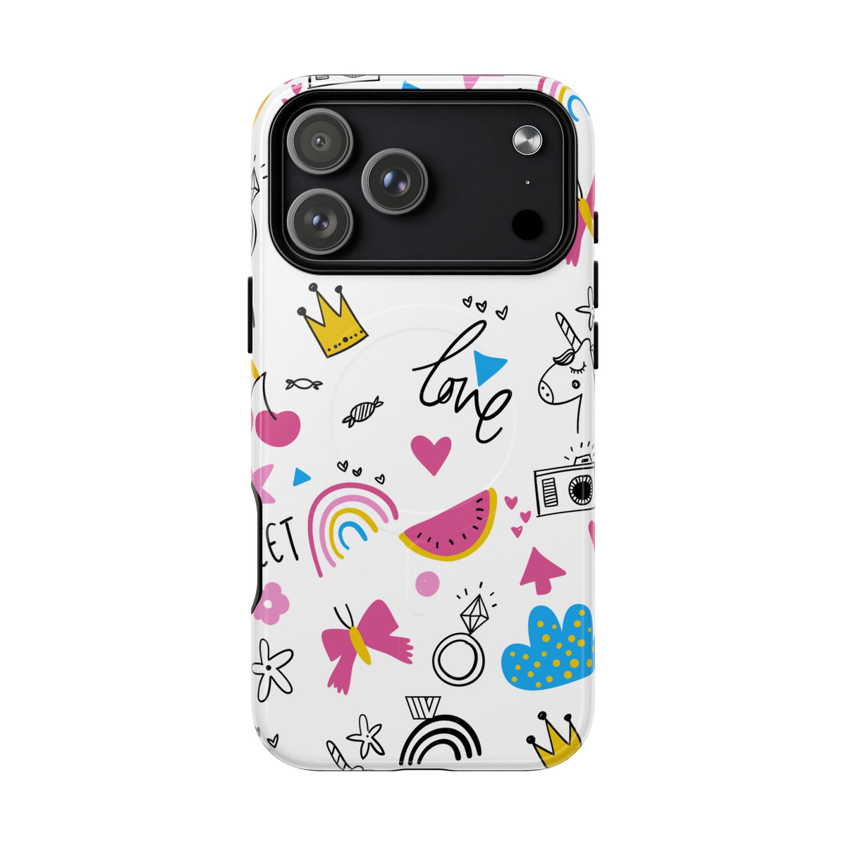 Sweet Love MagSafe Tough iPhone Case – iPhone 17 Pro Max, Glossy