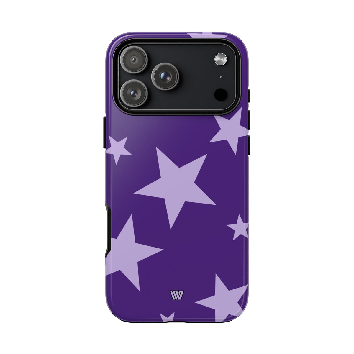 PURPLE BOLD STARS | Tough Phone Case