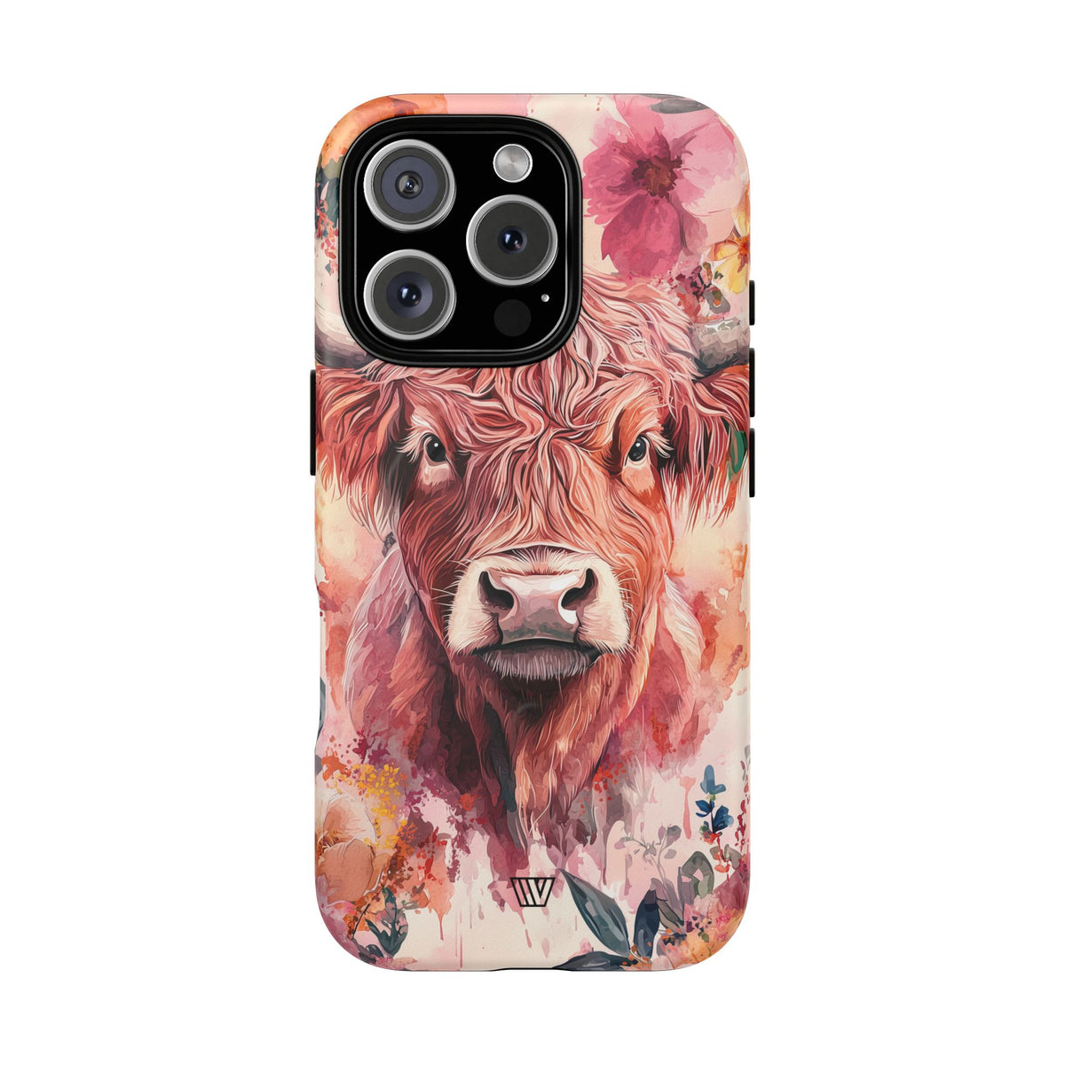 Highland Cow MagSafe Tough iPhone Case – iPhone 16 Pro, Matte