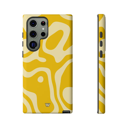 YELLOW SWIRL | Tough Phone Case