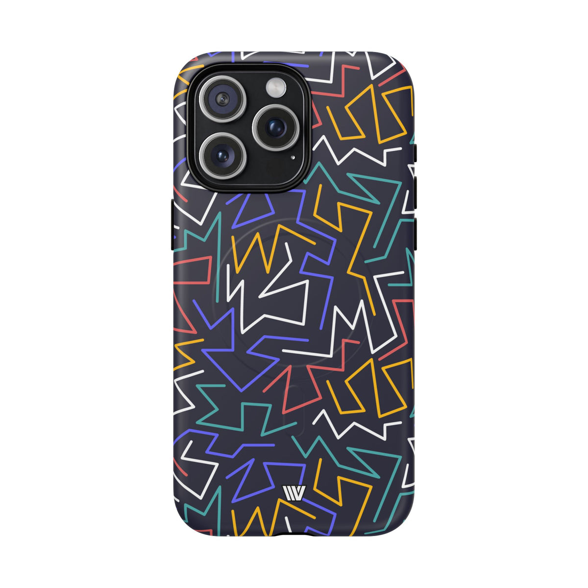 Zigzag Night MagSafe Tough iPhone Case – iPhone 15 Pro Max, Matte