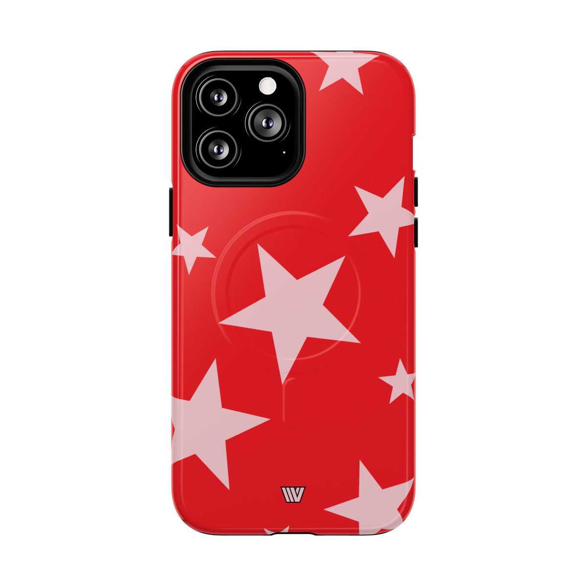 RED BOLD STARS | MagSafe Tough iPhone Case