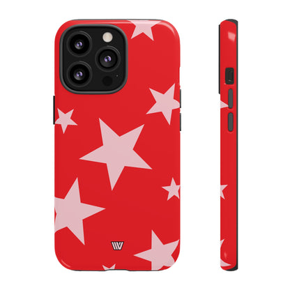 RED BOLD STARS | Tough Phone Case