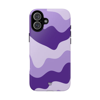 PURPLE WAVES | Tough Phone Case