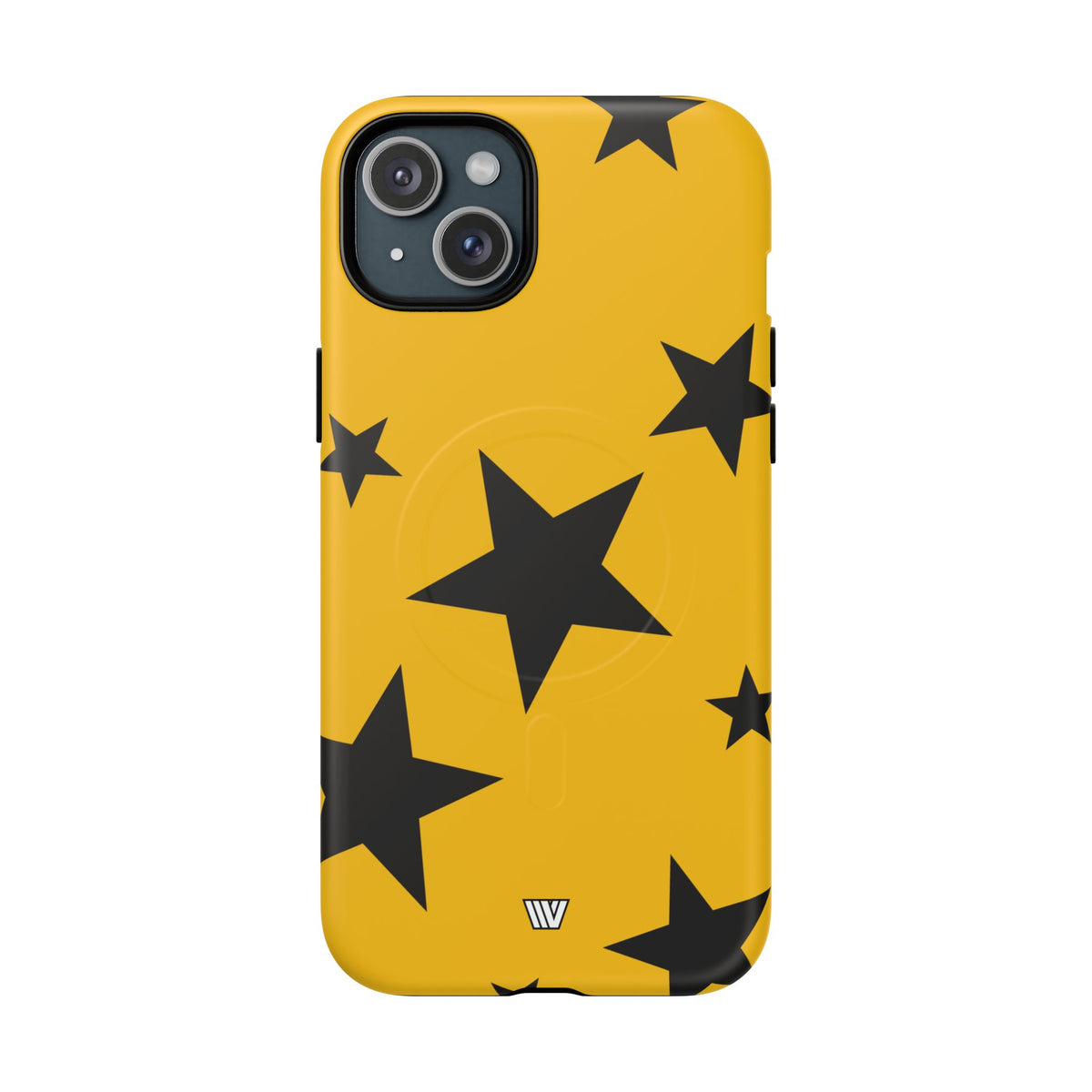 YELLOW BOLD STARS | MagSafe Tough iPhone Case