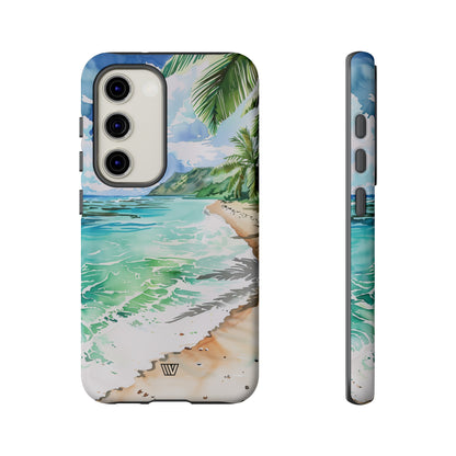 WATERCOLOR BEACH | Tough Phone Case