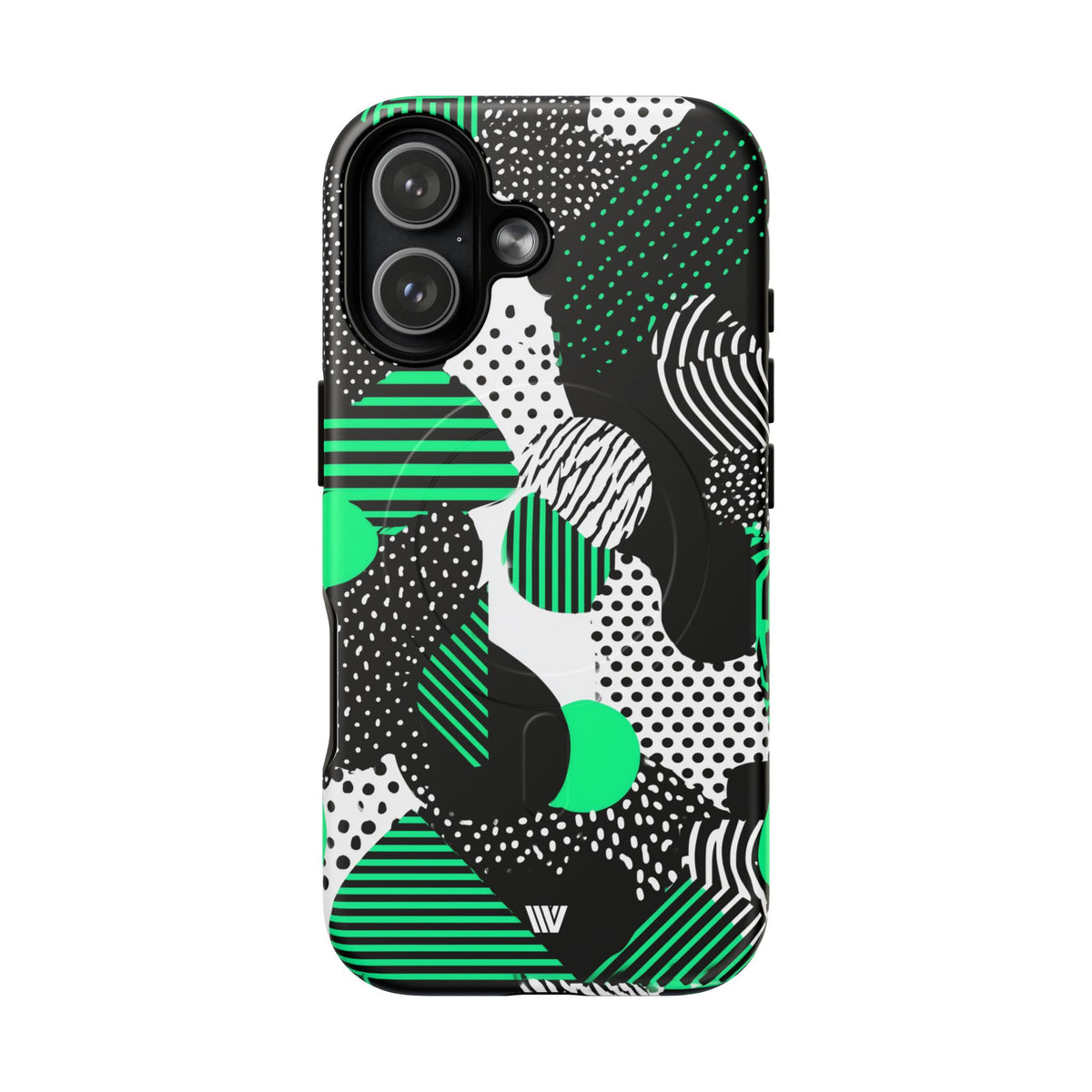 Pattern Clash MagSafe Tough iPhone Case – iPhone 17, Matte