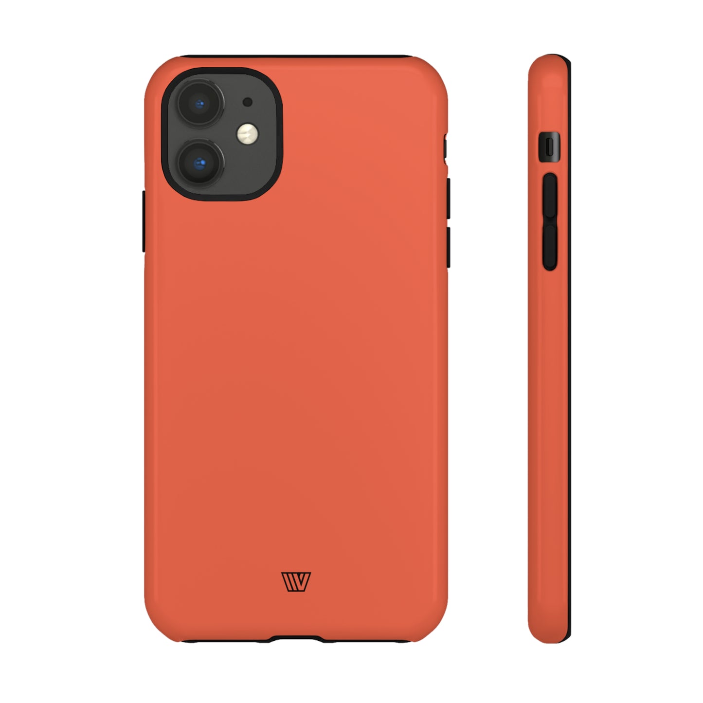 SOLID BURNT SIENNA | Tough Phone Case - Trovvve