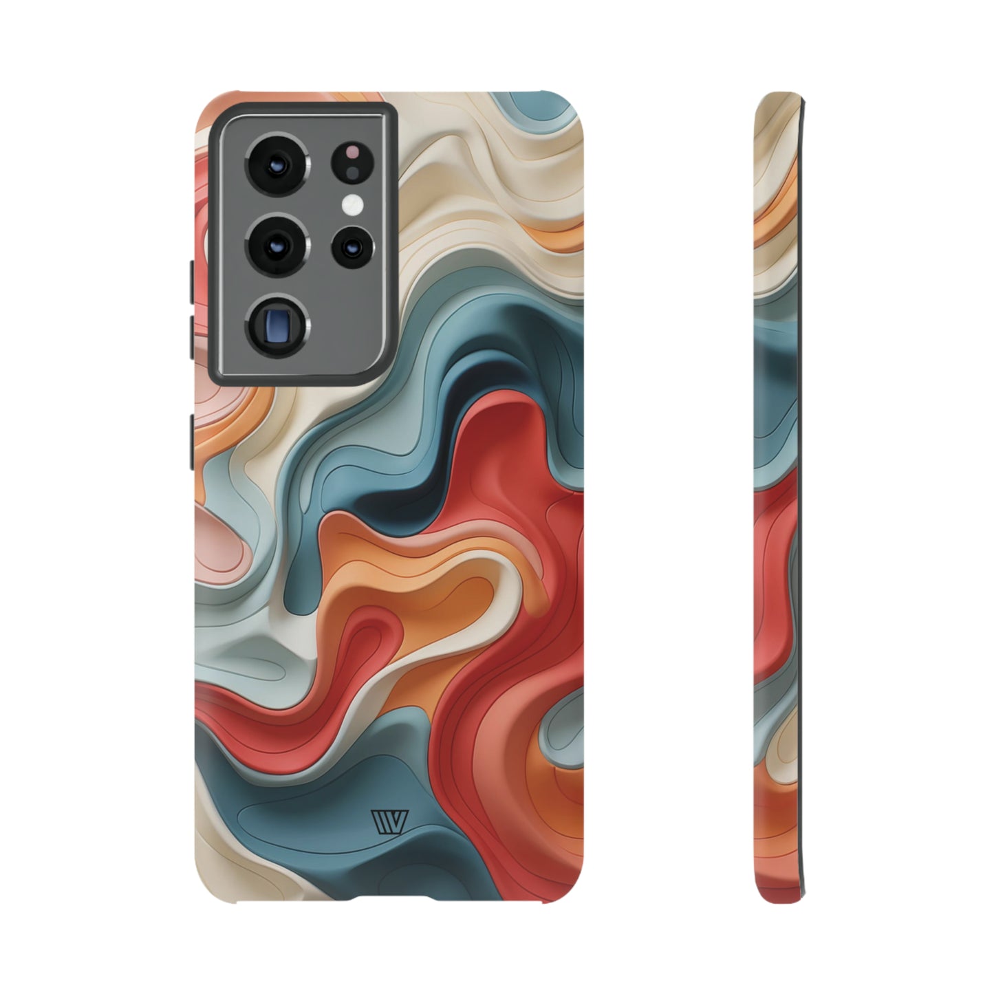 3D COLORFUL CLAY | Tough Phone Case - Trovvve