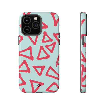 TRIANGLE DOODLE | Tough Phone Case