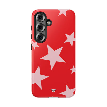 RED BOLD STARS | Tough Phone Case